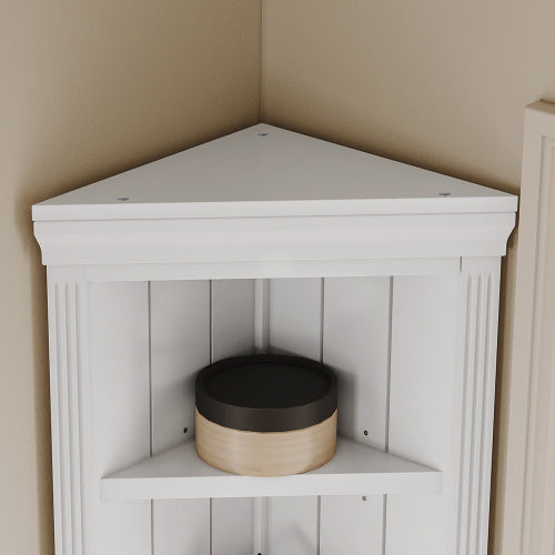 Viva Elite 5-Tier Corner Bookshelf – The Future of Angular Sophistication