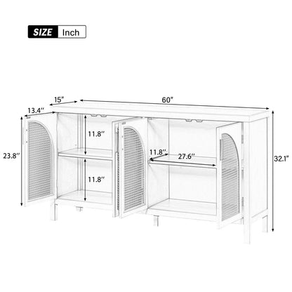 sideboard cabinet styled for dining rooms