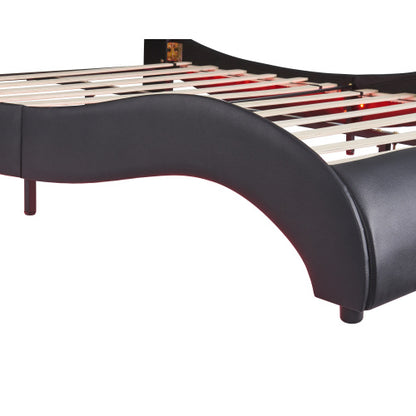 Viva Nocturne Collection: The Nocturne Lumina Full-Size LED Platform Bed