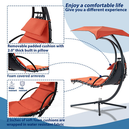Viva Zenith Hanging Chaise Lounger