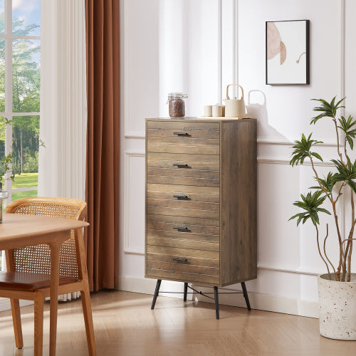 5-Drawer Storage Cabinet – Modern & Versatile Storage Solution