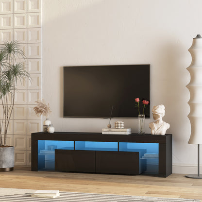 Viva Lumière Collection: The Polaris Noir LED TV Console