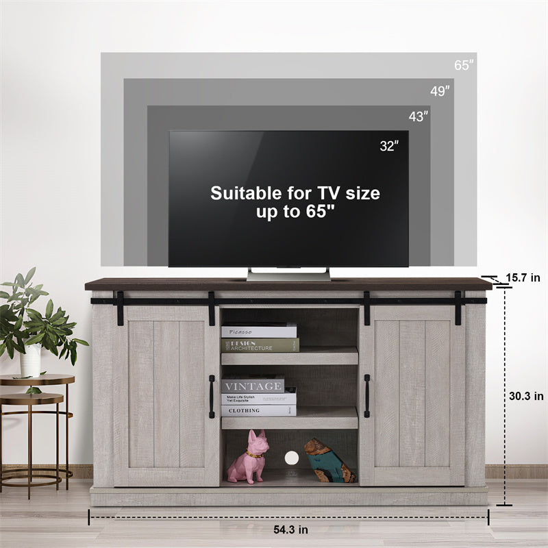 Viva Vanity Vintage Wooden TV Cabinet