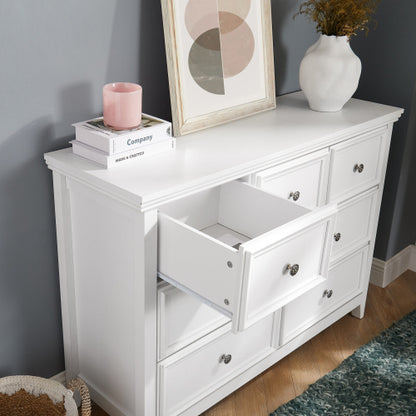Viva Elite Luminara 7-Drawer Fiberboard Vanity Collection - The Future of Streamlined Elegance