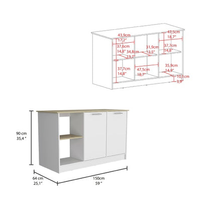 Viva Culinary Collection: Juniper Kitchen Island