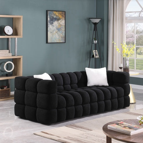 Viva Marshmallow Edition – 84.3" White Bouclé Sofa