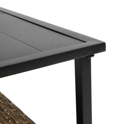 🏡 Viva Solstice™ 4-Piece Patio Sectional Low Dining Sofa Set – Redefining Outdoor Sophistication