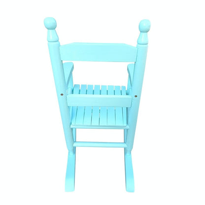 Viva Sprout Light Blue Children’s Rocking Oak Chair