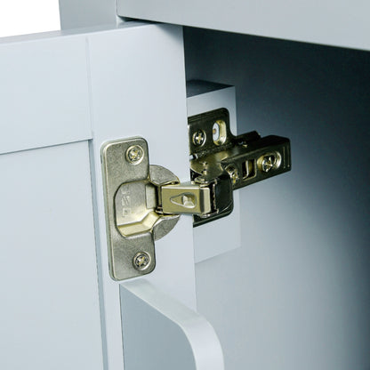 Viva Atelier Solene Drop-Leaf Rubberwood Kitchen Cart