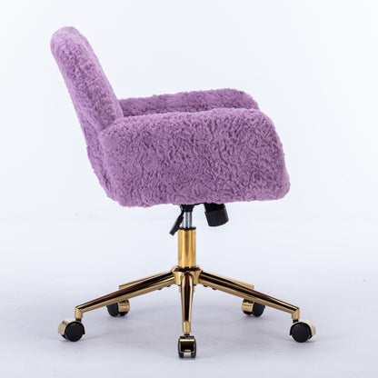 Viva Elite Luxe Faux Fur Executive Chair – The Future of Workspace Opulence