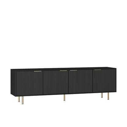 Viva Elite Flûte Black TV Stand – The Future of Entertainment Architecture