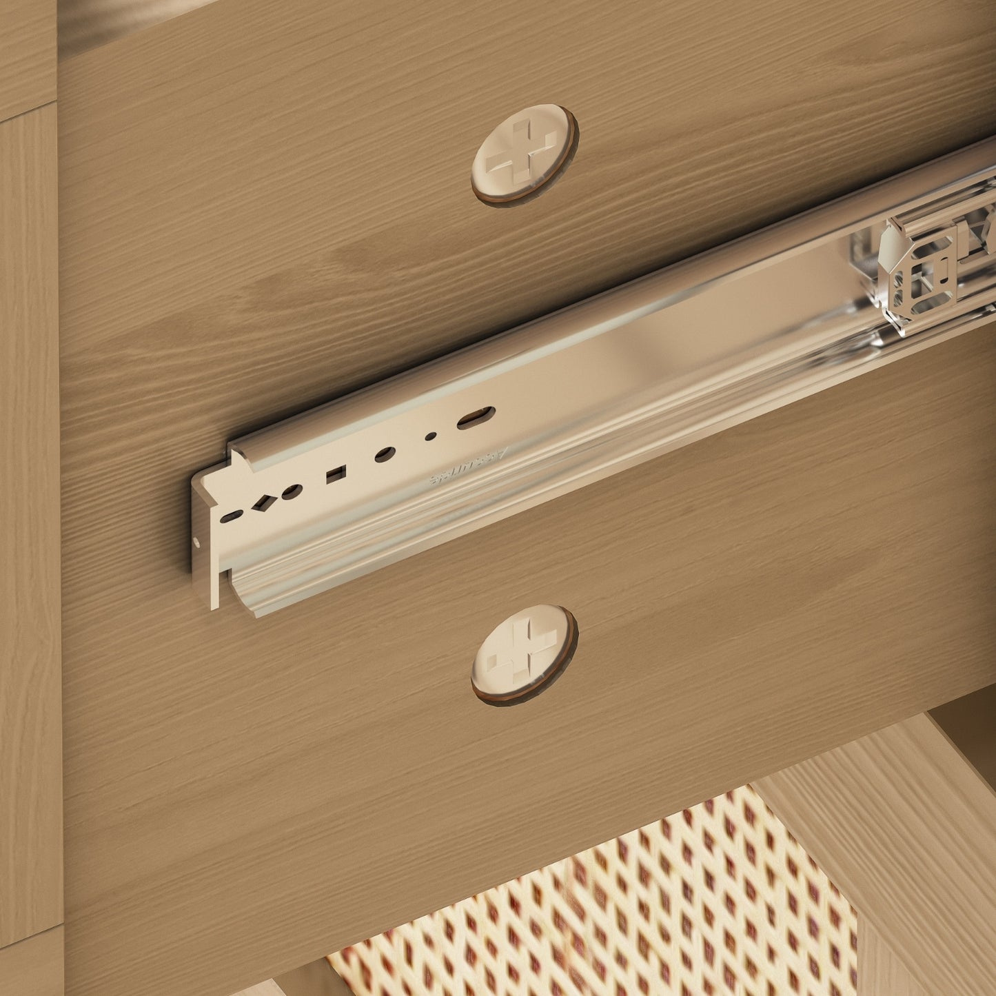 Viva Essentials Collection: 6-Drawer Rattan Dresser