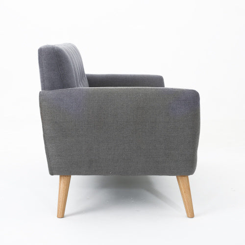 Viva Aria Waffle-Tufted Loveseat