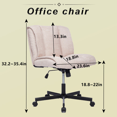 Pink Adjustable Swivel Desk & Vanity Chair | Viva Élan