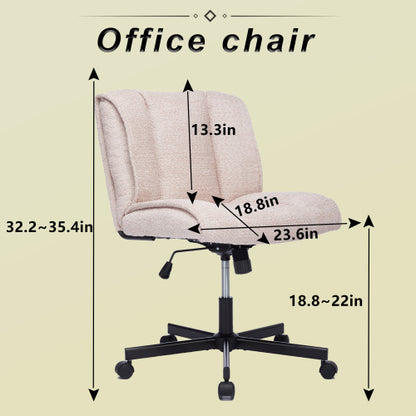 Pink Adjustable Swivel Desk & Vanity Chair | Viva Élan
