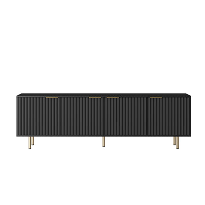 Viva Elite Flûte Black TV Stand – The Future of Entertainment Architecture