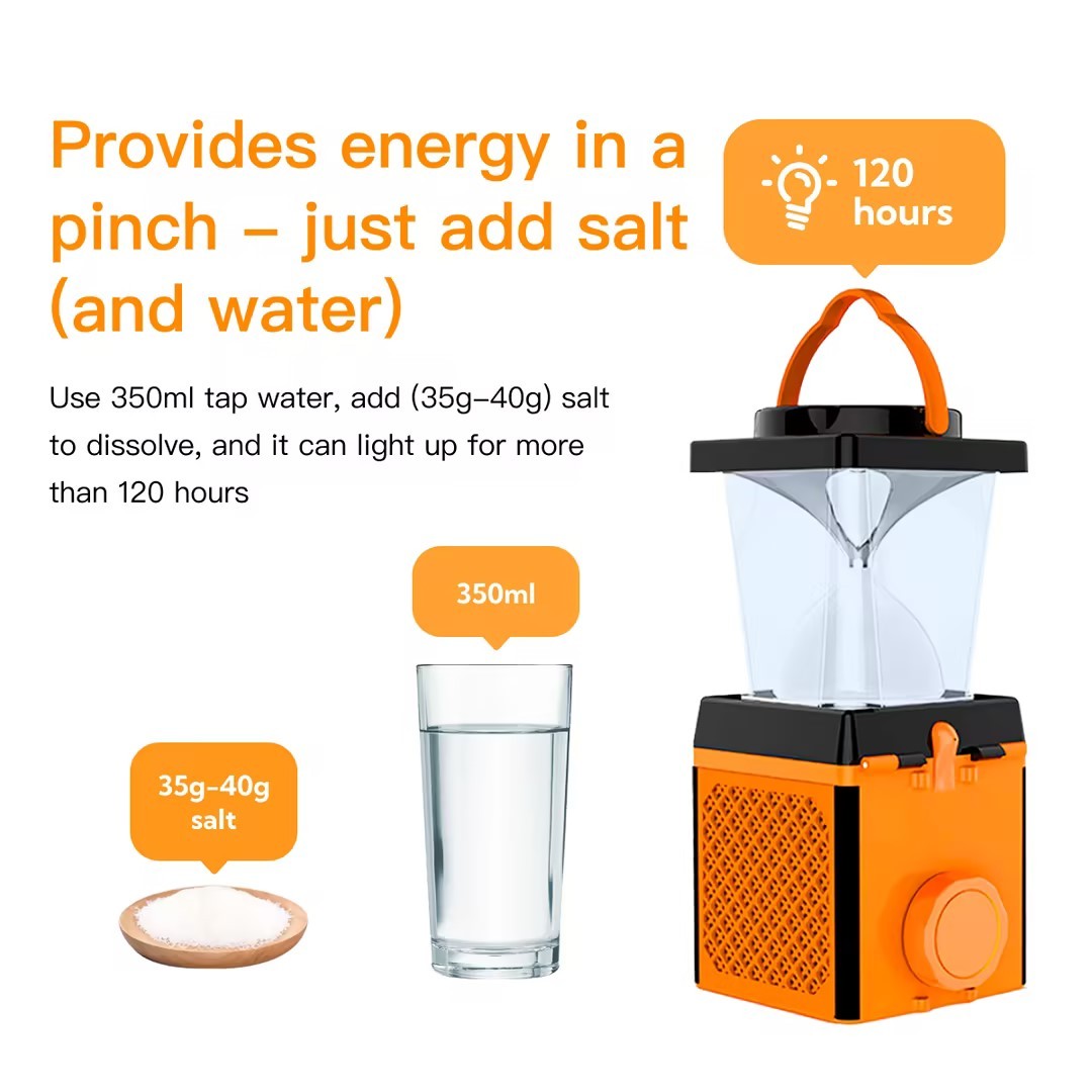 Multi-Function Salty Water Lantern – Reliable Emergency Light for Any Situation