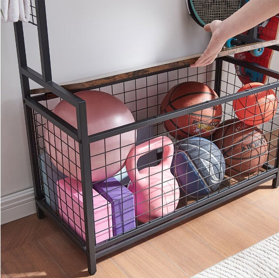 Viva Vanity Elite Garage Sports Equipment Storage Rack