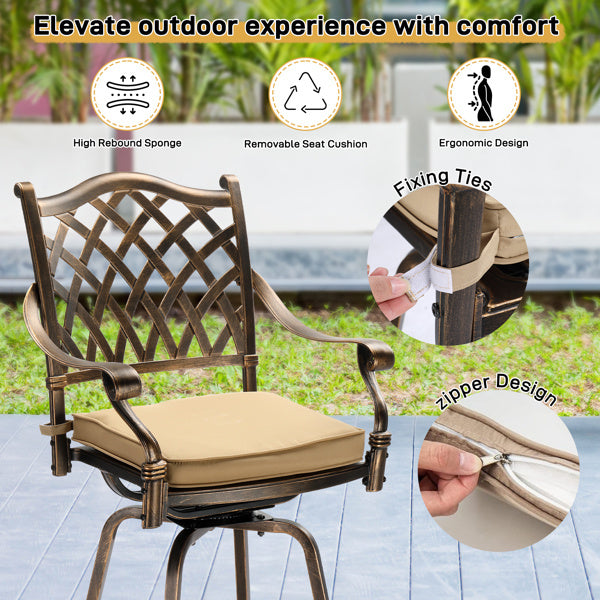 Viva Outdoor Series – Elevated Seating for Urban Evenings