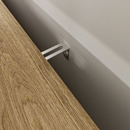 Wood-Finish 3-Door Storage Cabinet | Viva