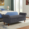 Viva Elite Haven Dark Gray Storage Sofa Stool - The Future of Sophisticated Storage