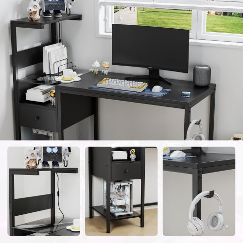 Viva Meridian Power & Storage Computer Desk