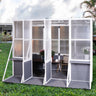 Aria Lean-To Walk-In Greenhouse