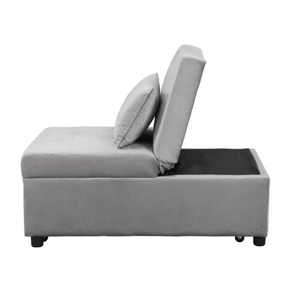 Viva Elite Modulé Graphite Grey Folding Ottoman Sofa Bed - The Future of Modular Elegance