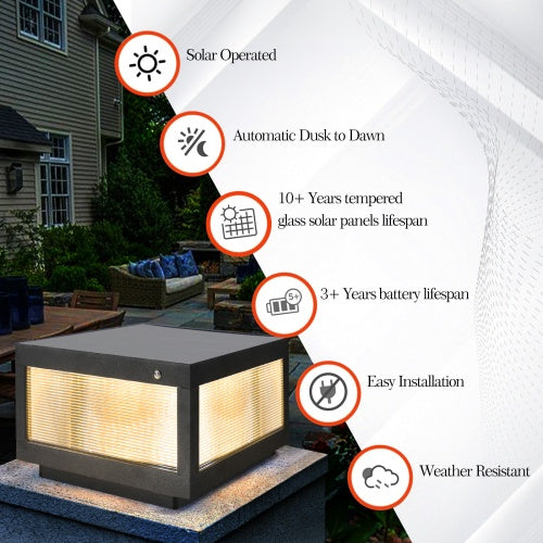 Solar Wall Light with Dimmable LEDs – Elevate Your Outdoor Lighting Experience