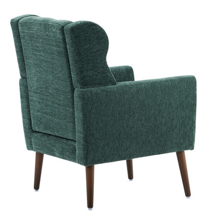 Black-Green Upholstered Lounge Chair | Viva