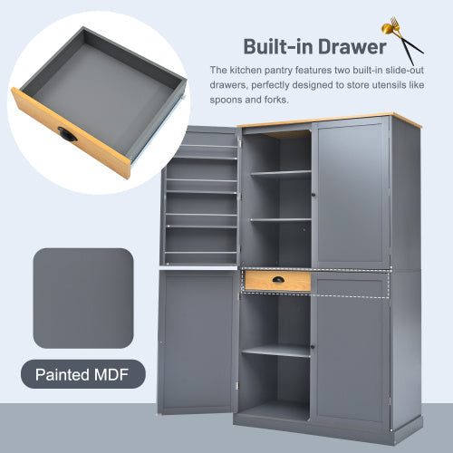 Viva Essentials: Tall Freestanding Kitchen Pantry – The Art of Smart Storage