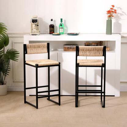 Viva Veranda Collection: The Hillhurst Honey Bar Stool Duo