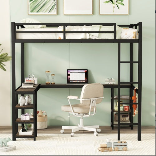 Viva Atelier Collection: The Orion Atelier Metal Loft Bed