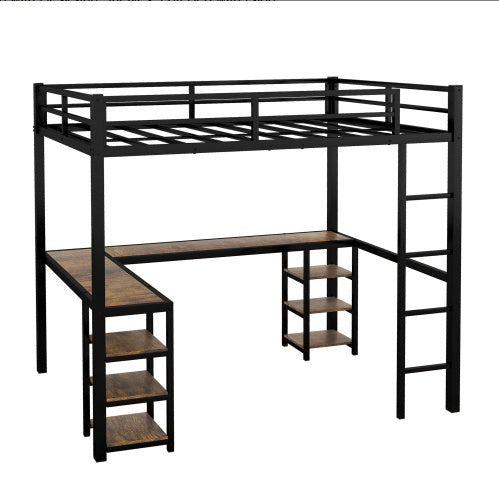 Viva Atelier Collection: The Orion Atelier Metal Loft Bed