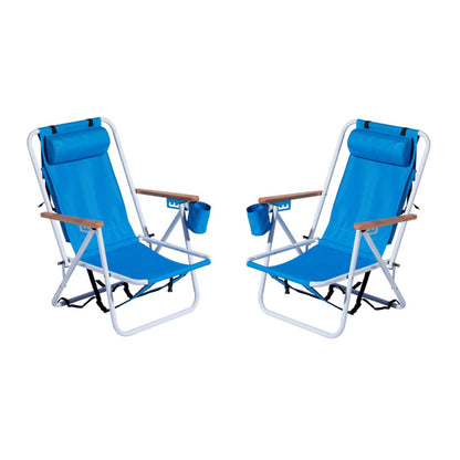Viva Coastal Collection: The Azure Folding Beach Chair