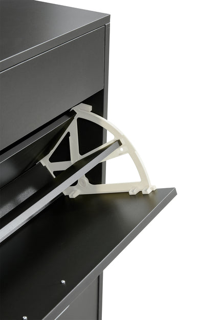 Shoe Cabinet , Shoe Storage Shelves, Grey