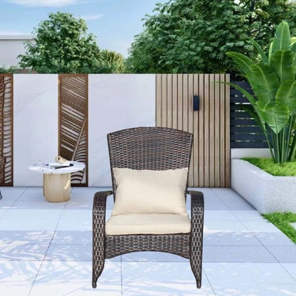 Luxury Outdoor Patio Chair with Cushions – Elegant & Comfortable Seating for Your Outdoor Oasis