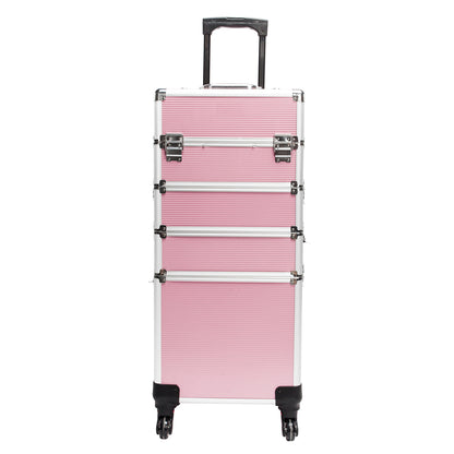rolling vanity case for organized daily routines