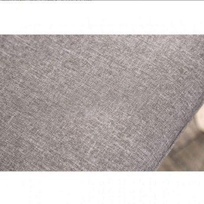 Timeless Elegance: Set of 2 Antique White & Gray Upholstered Dining Chairs