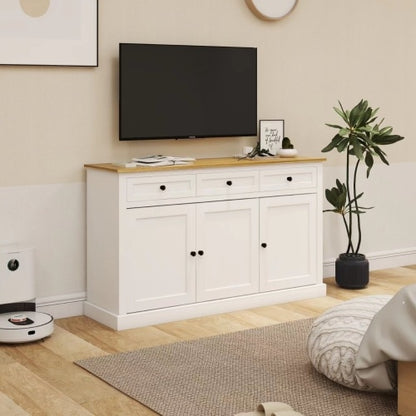 Viva Solstice Collection: Viva Solstice Modern Fiber Board Buffet Cabinet