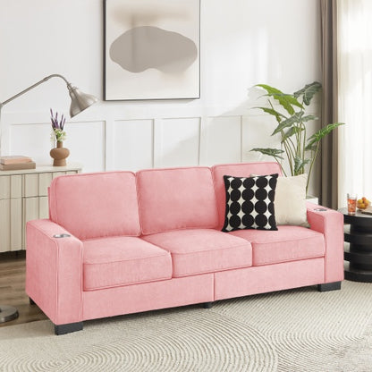 Viva Elite Smart Corduroy 3-Seater Sofa - The Future of Intelligent Comfort