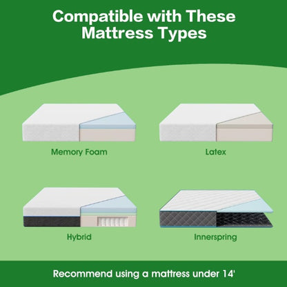 Ergonomic Queen Size Adjustable Bed Frame with Zero Gravity Mode – Ultimate Comfort & Relaxation