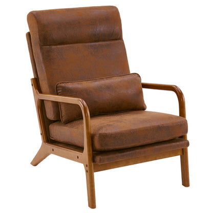 Viva Solano Oak-Armrest Lounge Chair
