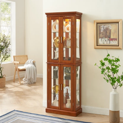 Viva Smart Living Collection: The Celeste Curio Display Cabinet