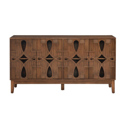 Viva Storage Series: 60.5” Mid-Century Modern Buffet Sideboard