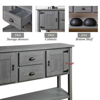 48-in Solid Wood Sideboard Console Table | Viva