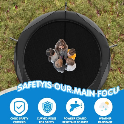 🌿 Viva Elevate 14FT Trampoline – Where Movement Meets Modern Living