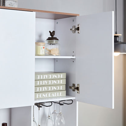 Luxury Corner Coffee & Wine Bar Cabinet – Elevate Your Home in Style