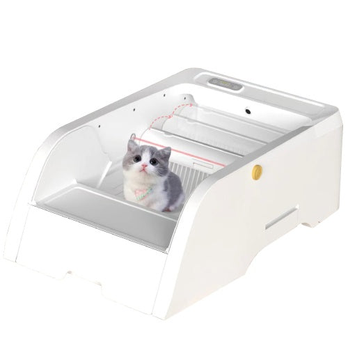 Smart Self-Cleaning Litter Box with Wide Opening | Viva Vanity