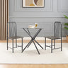 Viva Duo Glass Bistro Set